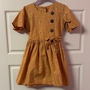 MAXMO Children Wear Mustard Dress, size 22